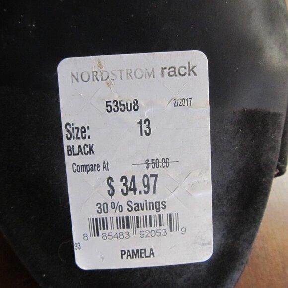 Black Report Dressy Block Heel Size 13 - Picture 4 of 5